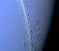 High altitude clouds on Neptune
