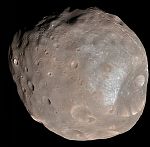 the martian moon, Phobos