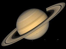 the planet Saturn