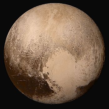 Image of Pluto, taken by NASA's New Horizons probe